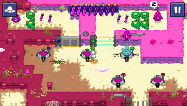 Garfield's Count Me In, game example